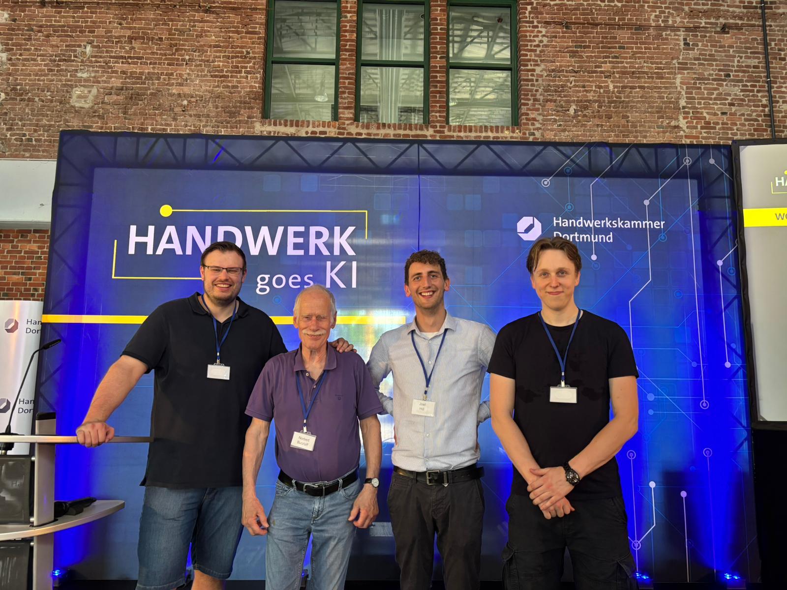 Zeitmatrose-Team auf der Messe Handwerk goes KI 2026